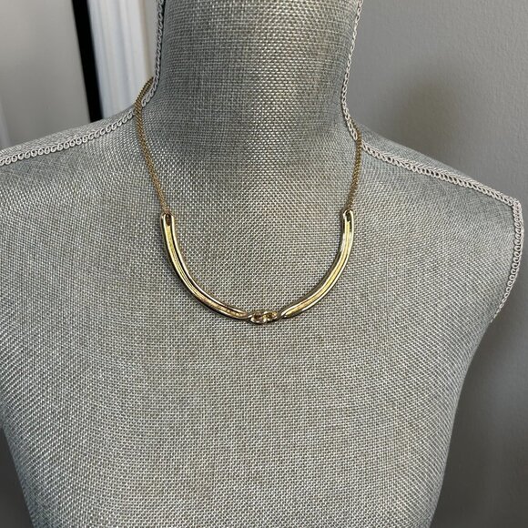 Express Gold Necklace EUC - Picture 2 of 2